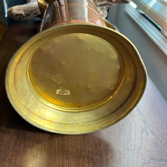 Vintage Copper 5-KAN Coal Scuttle Bucket Umbrella Stand - Picture 7 of 10